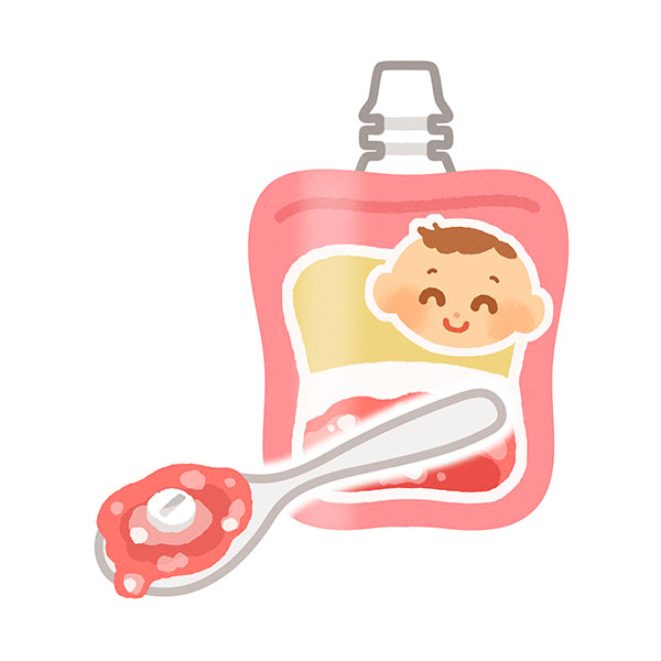 服薬補助製品のイラスト